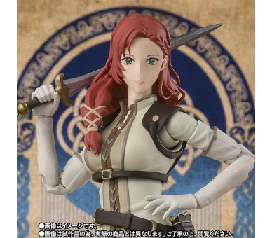 Figura S.H. Figuarts Hera Shieldmaiden of Rohan El Señor de los Anillos La Guerra de los Rohirrim 18cm