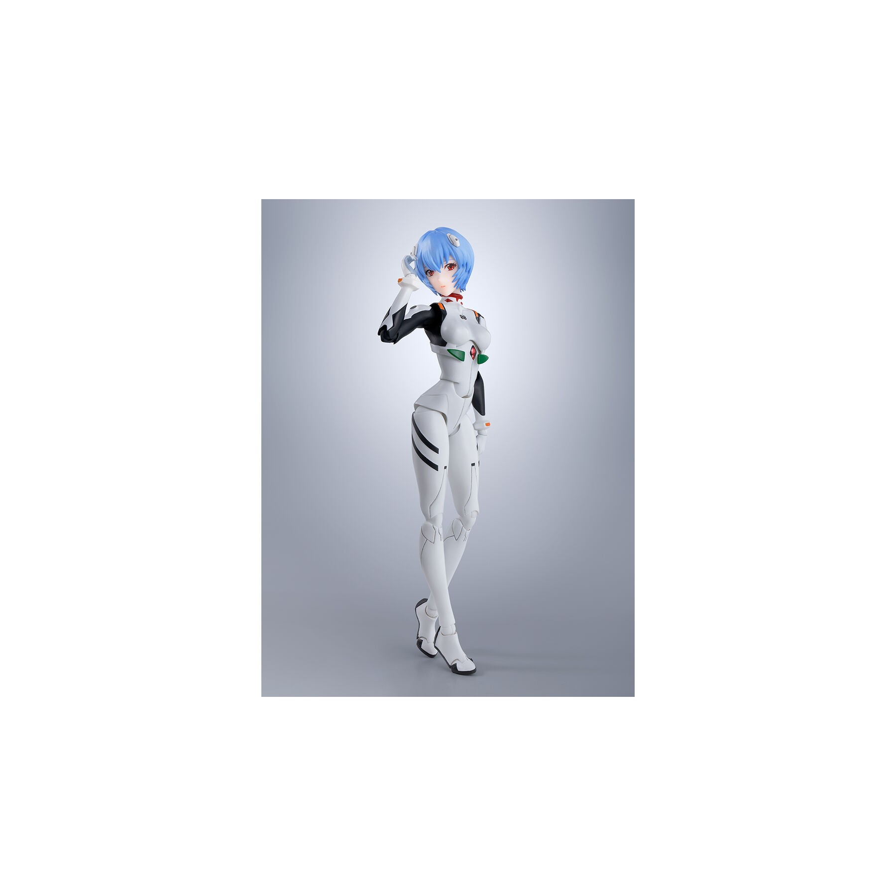 Figura S.H. Figuarts Rei Ayanami Neon Genesis Evangelion 14cm