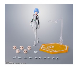 Figura S.H. Figuarts Rei Ayanami Neon Genesis Evangelion 14cm