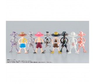 Figura sorpresa Vol 2 Monkey D Luffy Archive of Adventure One Piece 9cm surtido