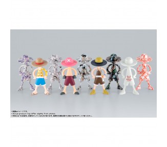 Figura sorpresa Vol 2 Monkey D Luffy Archive of Adventure One Piece 9cm surtido
