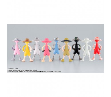 Figura sorpresa Vol 2 Monkey D Luffy Archive of Adventure One Piece 9cm surtido