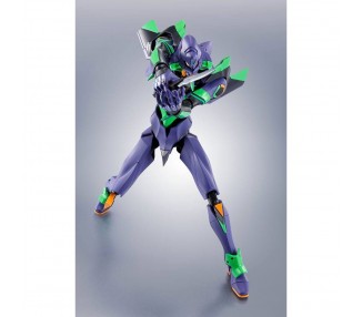 Figura Evangelion Test Type-01 + Spear of Cassius Renewal Color Edition Reissue Robot Spirits Evangelion: 3.0+1.0 Thrice Upon a 