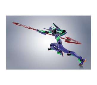 Figura Evangelion Test Type-01 + Spear of Cassius Renewal Color Edition Reissue Robot Spirits Evangelion: 3.0+1.0 Thrice Upon a 