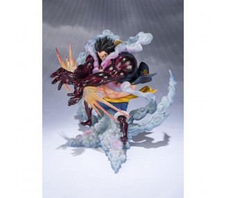 Figura Figuarts Zero Monkey D Luffy Gear 4 Leo Bazooka Reissue One Piece 18cm