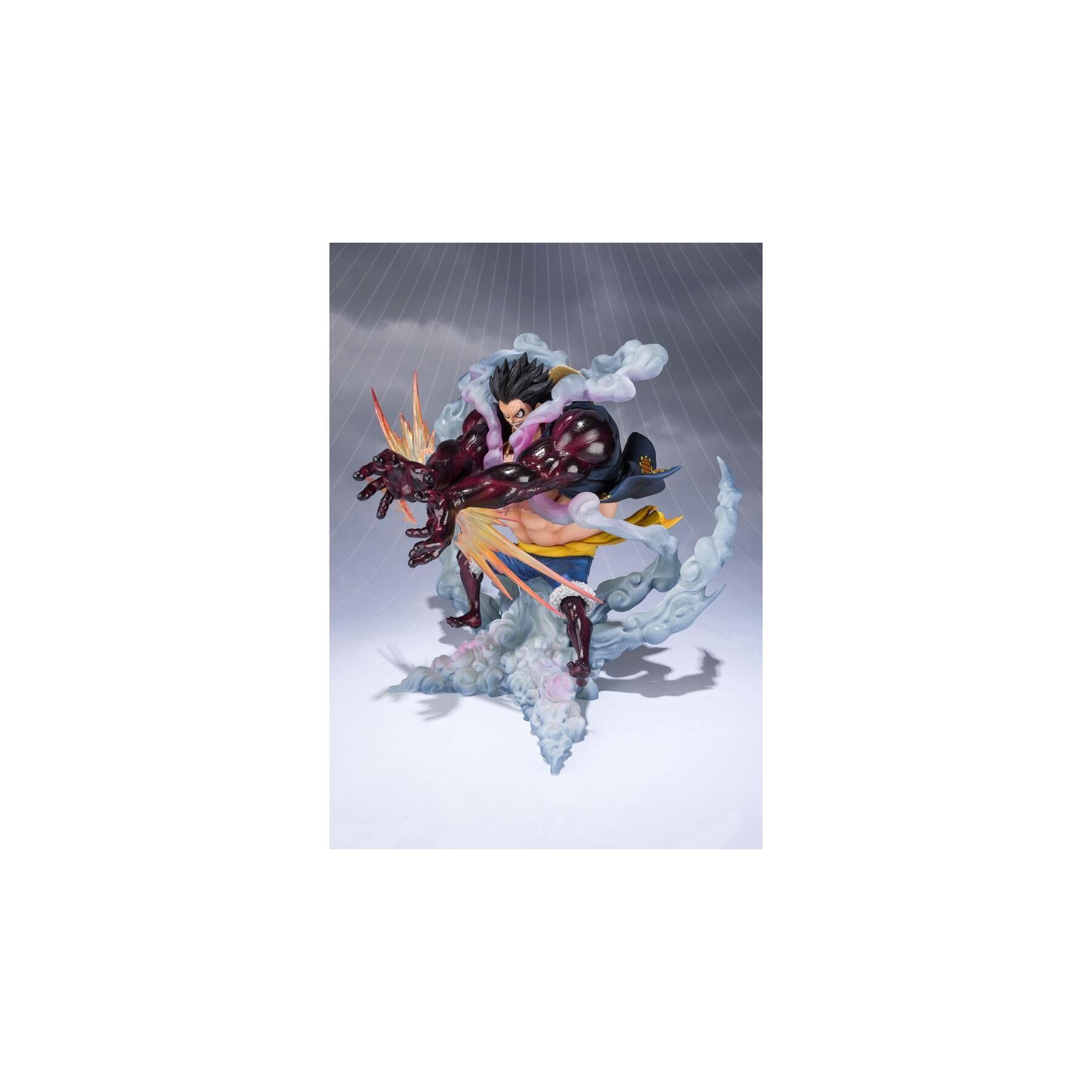 Figura Figuarts Zero Monkey D Luffy Gear 4 Leo Bazooka Reissue One Piece 18cm