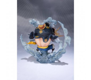 Figura Figuarts Zero Monkey D Luffy Gear 4 Leo Bazooka Reissue One Piece 18cm