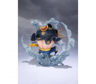 Figura Figuarts Zero Monkey D Luffy Gear 4 Leo Bazooka Reissue One Piece 18cm