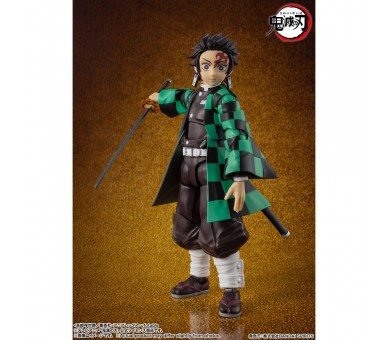 Figura S.H. Figuarts Tanjiro Kamado The Final Battle in the Infinity Castle Demon Slayer Kimetsu no Yaiba 14cm