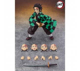 Figura S.H. Figuarts Tanjiro Kamado The Final Battle in the Infinity Castle Demon Slayer Kimetsu no Yaiba 14cm