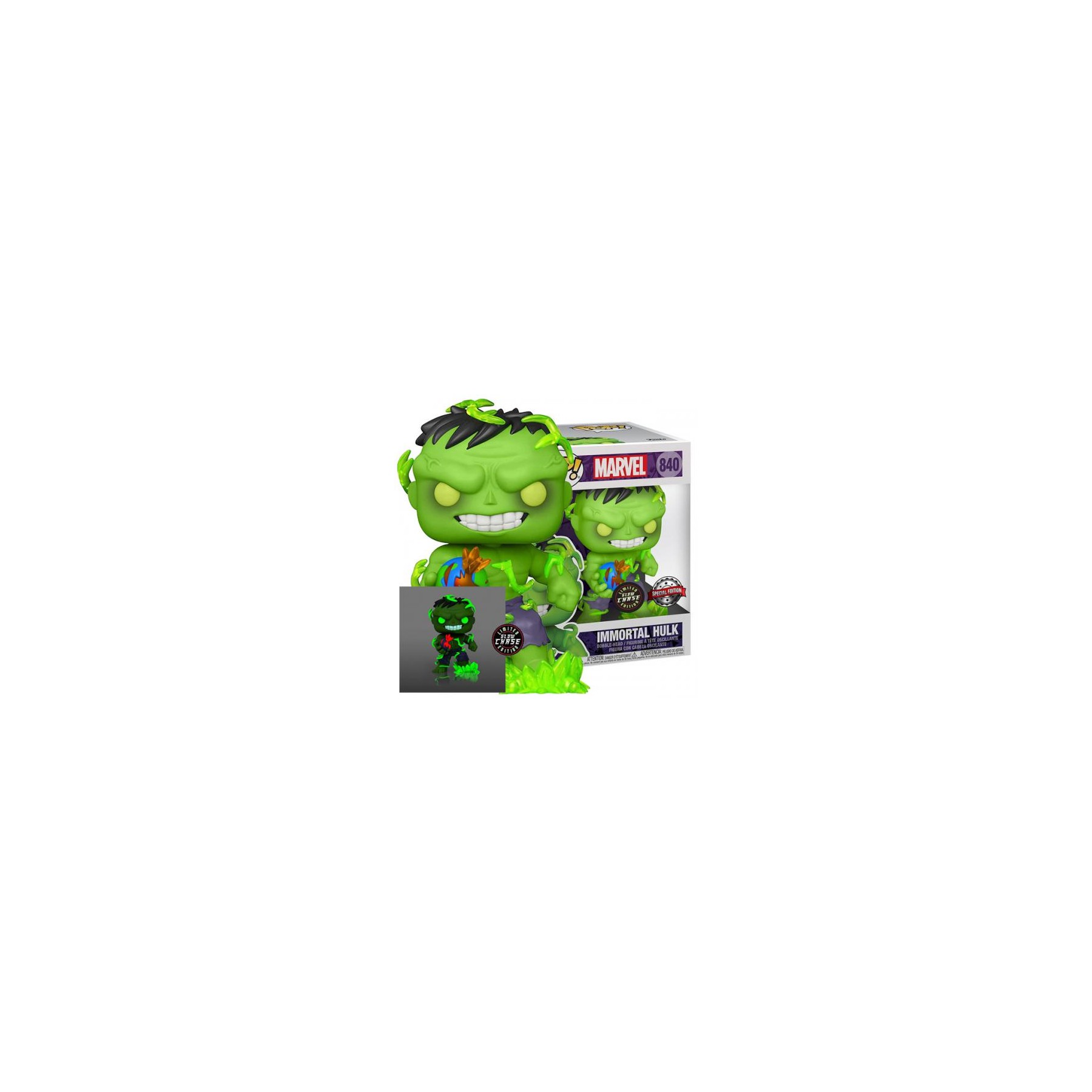 Funko POP! Marvel: Immortal Hulk (840) EXM GW CHASE