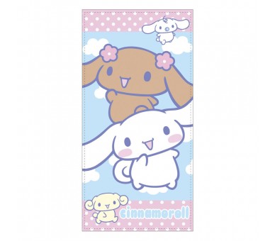 Toalla Cinnamoroll Hello Kitty microfibra