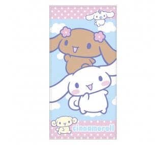 Toalla Cinnamoroll Hello Kitty microfibra