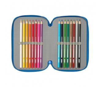 Plumier Superman DC Comics triple 37pzs