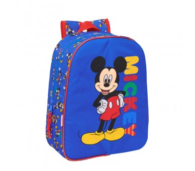 Mochila Today Mickey Disney 34cm adaptable