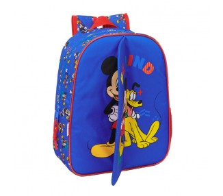 Mochila Today Mickey Disney 34cm adaptable