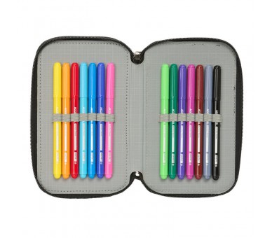 Plumier Vengadores Avengers Marvel triple 37pzs