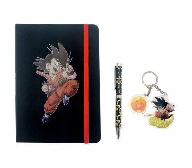Set diario + boligrafo + llavero Dragon Ball