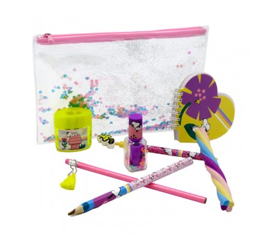 Set papeleria + portatodo Snoopy