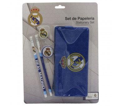 Set papeleria Real Madrid 5pzs
