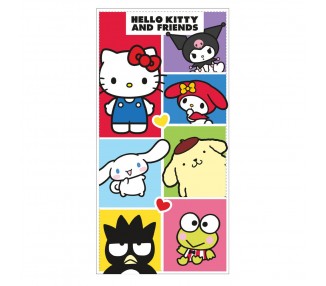 Toalla Hello Kitty and Friends microfibra