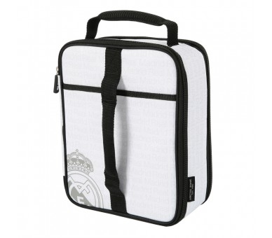Bolsa porta alimentos termica + tupper Real Madrid