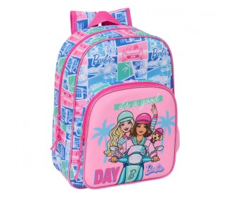Mochila Good Day Barbie 34cm adaptable