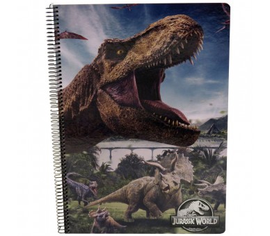 Cuaderno A4 Jurassic World