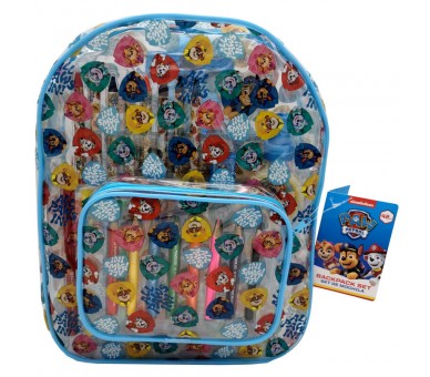 Mochila actividades Patrulla Canina Paw Patrol 42pzs