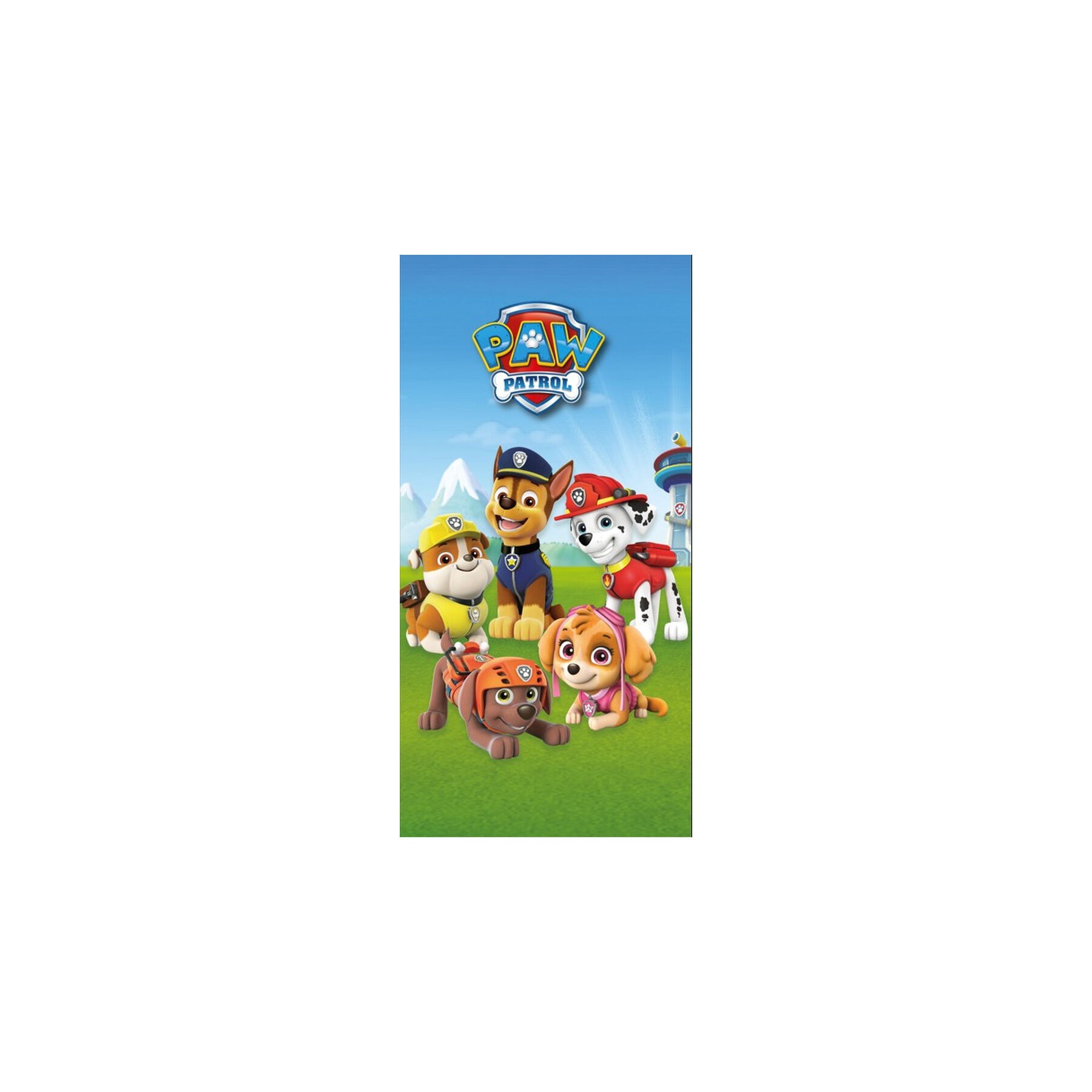Toalla Patrulla Canina Paw Patrol microfibra