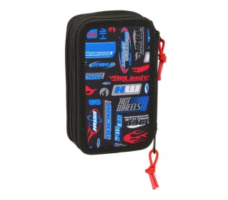 Plumier Hot Wheels triple 37pzs