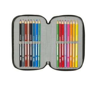 Plumier Hot Wheels triple 37pzs