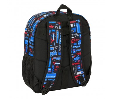 Mochila Hot Wheels 38cm adaptable