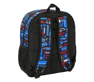 Mochila Hot Wheels 38cm adaptable