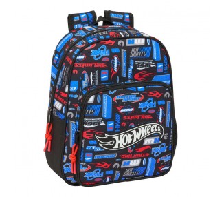 Mochila Hot Wheels 33cm adaptable