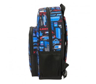 Mochila Hot Wheels 33cm adaptable