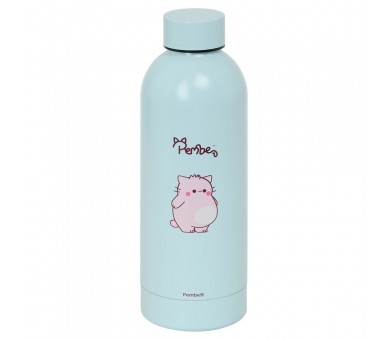 Botella termo acero inoxidable Pembe The Pink Cat 500ml