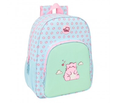 Mochila Pembe The Pink Cat 42cm adaptable