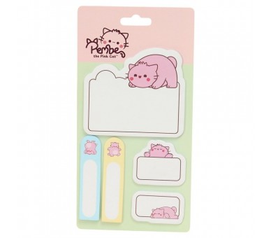 Blister Post-Its Pembe The Pink Cat