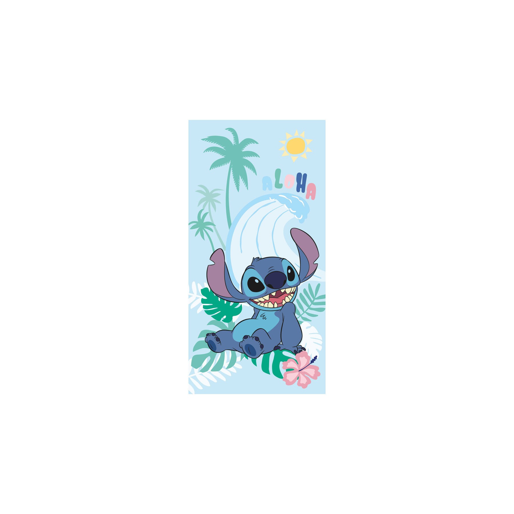 Toalla Stitch Disney algodon