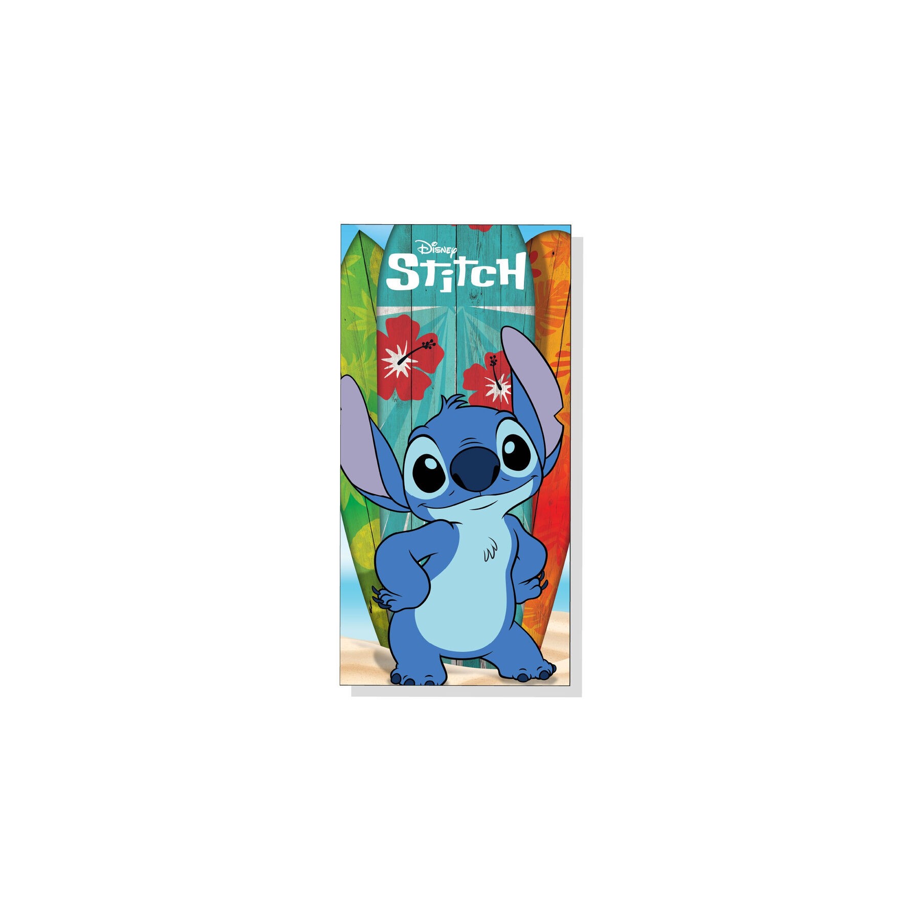 Toalla Stitch Disney microfibra