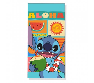 Toalla Stitch Disney microfibra