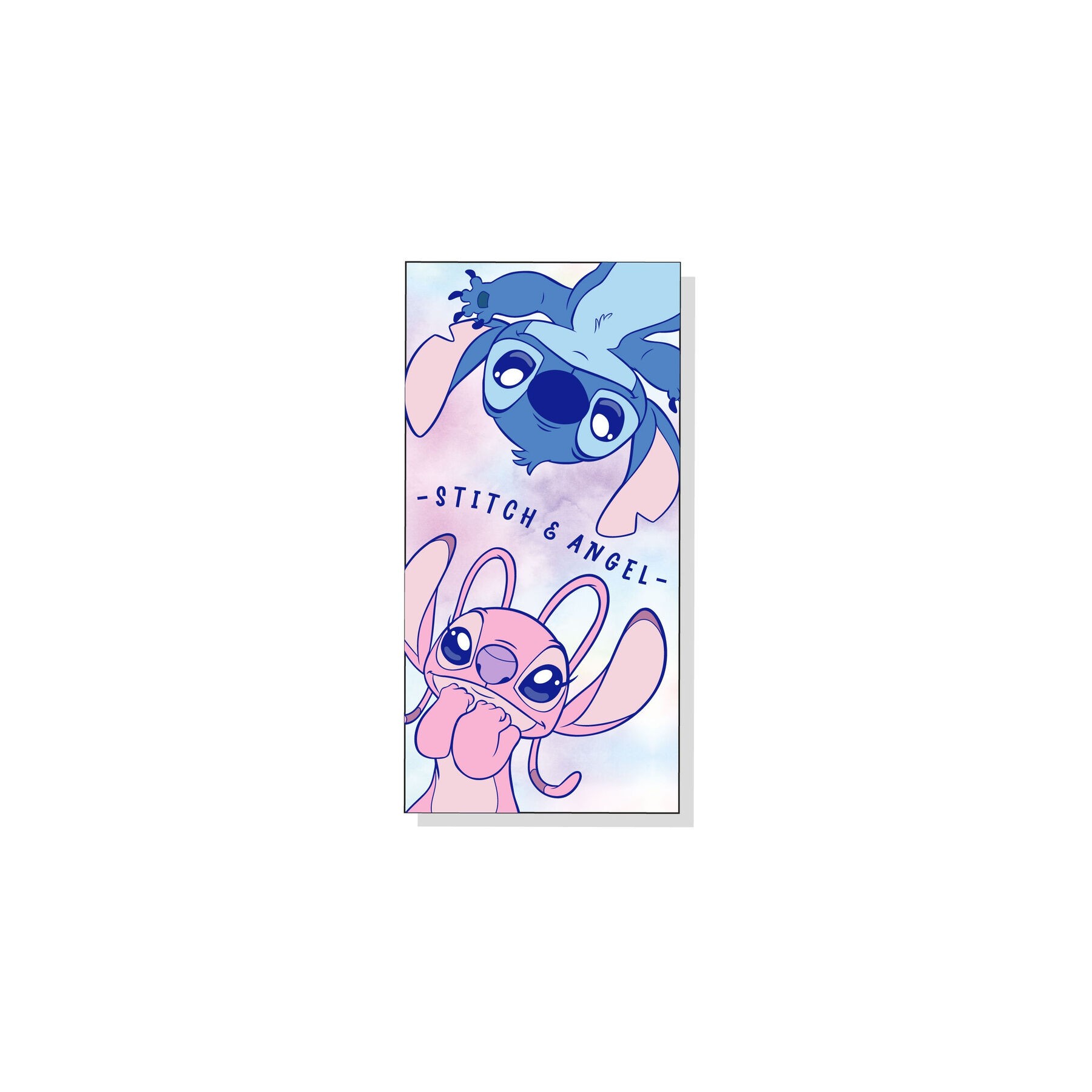 Toalla Angel & Stitch Disney microfibra