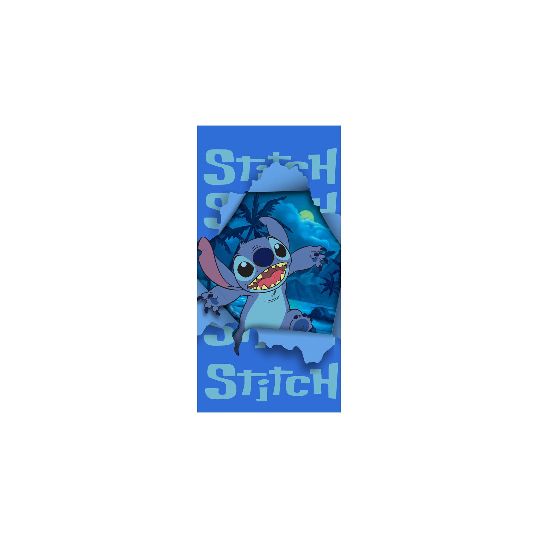 Toalla Stitch Disney microfibra