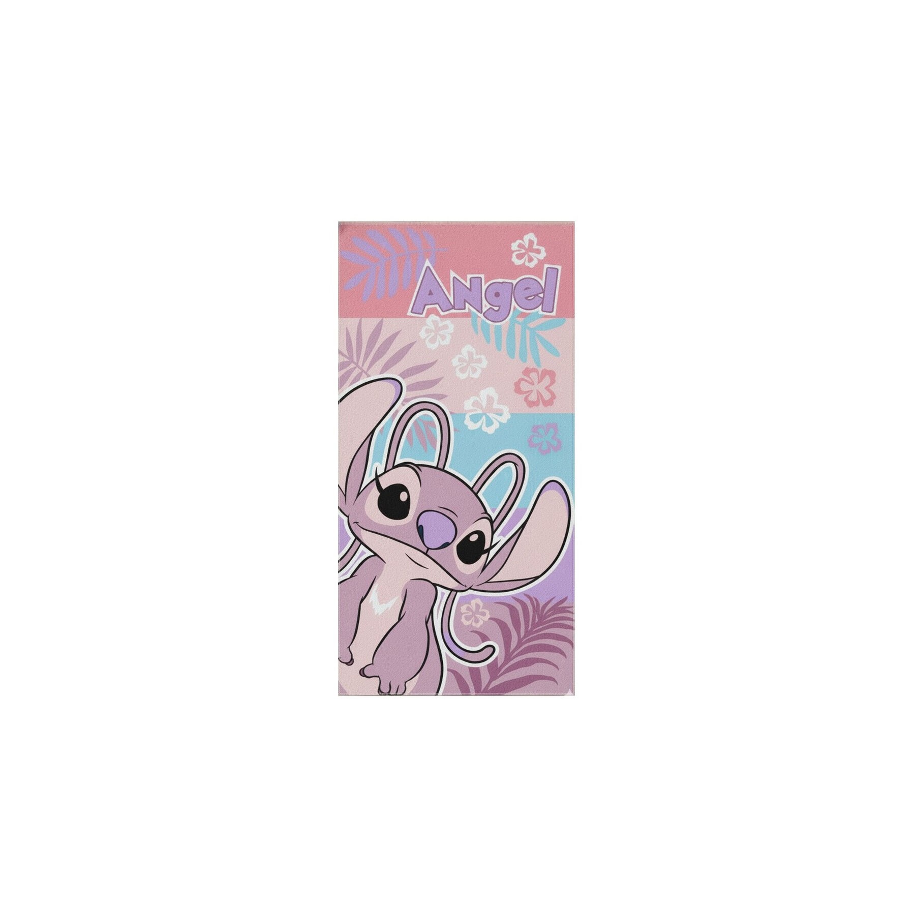 Toalla Angel Stitch Disney microfibra