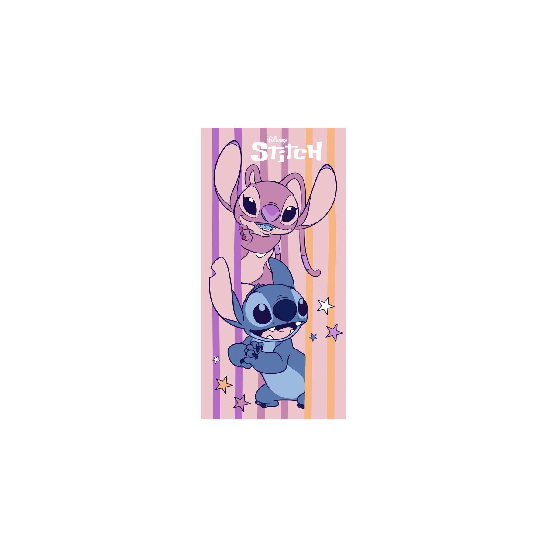Toalla Angel & Stitch Disney microfibra