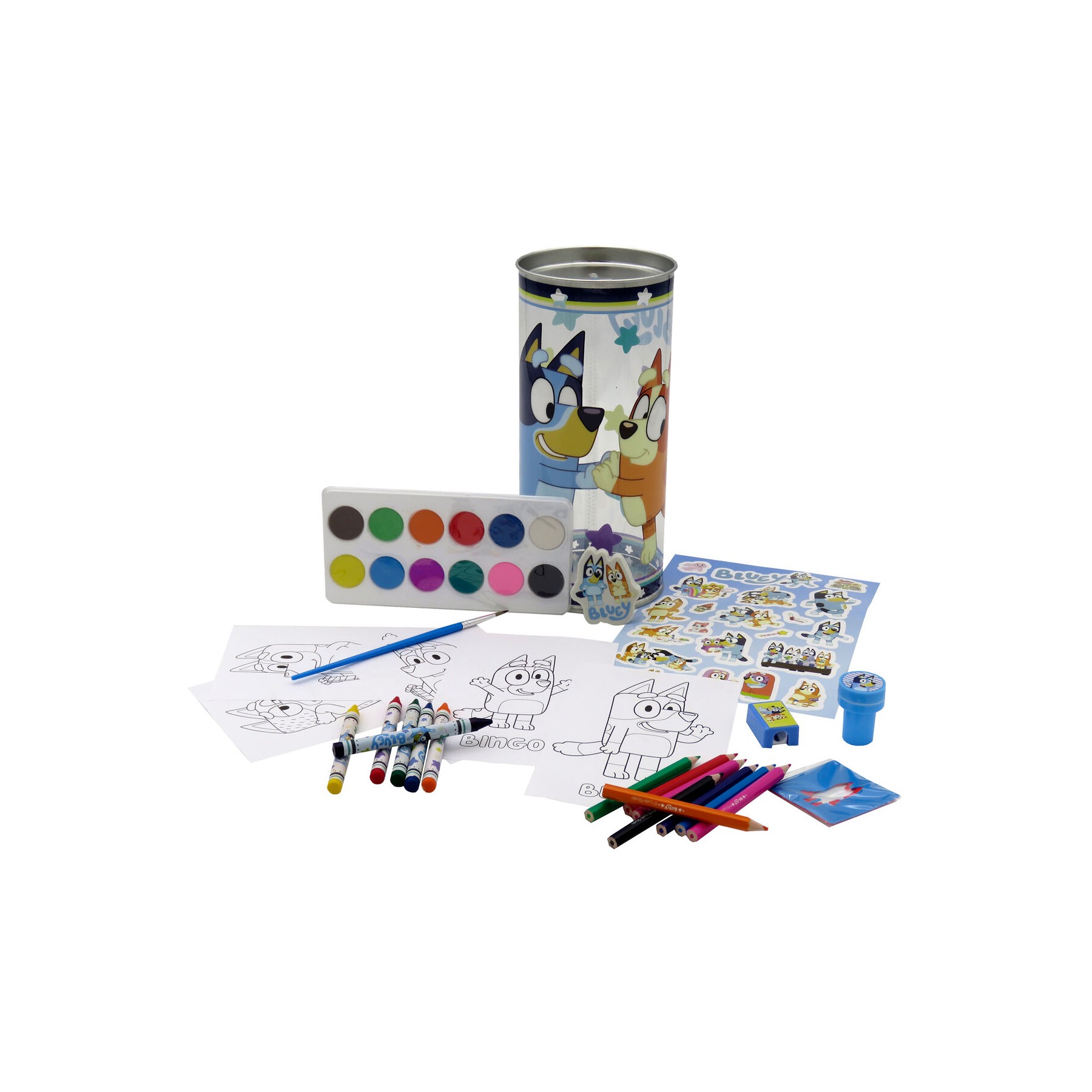 Set actividades hucha Bluey 38pzs