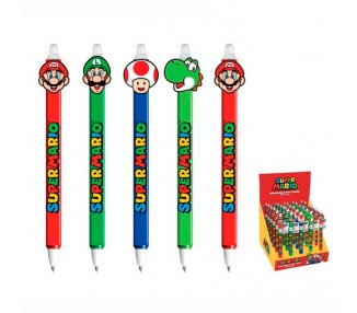 Boligrafo borrable Super Mario Bros surtido