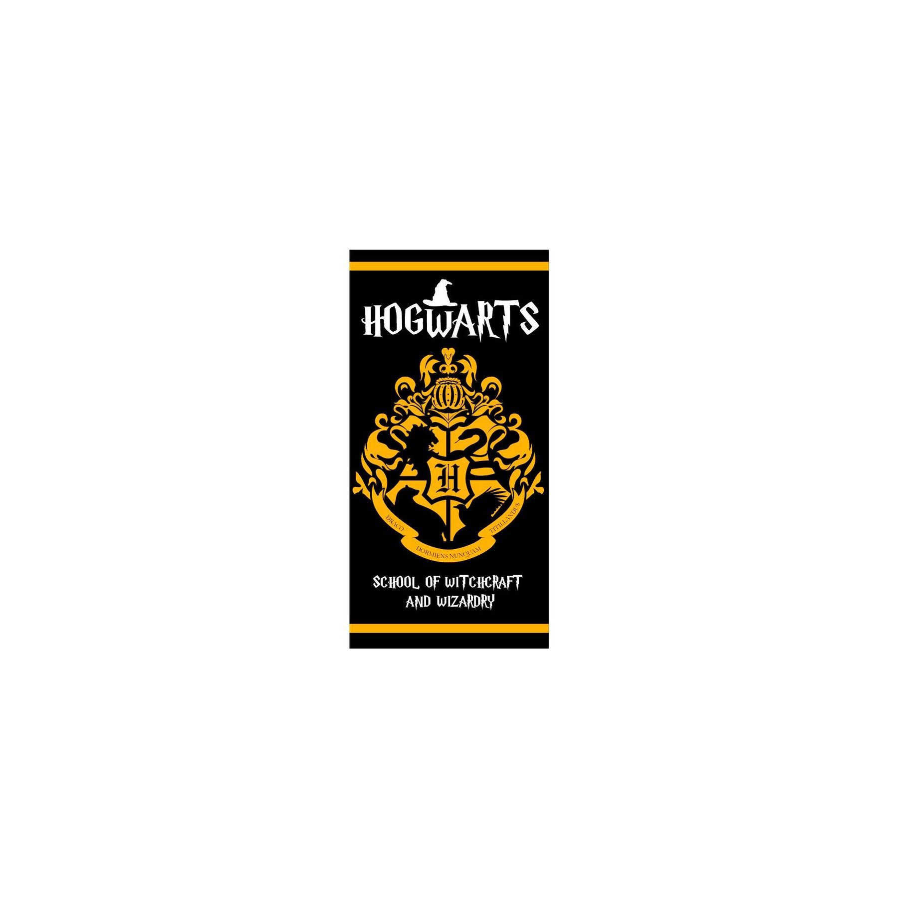 Toalla Hogwarts Harry Potter microfibra