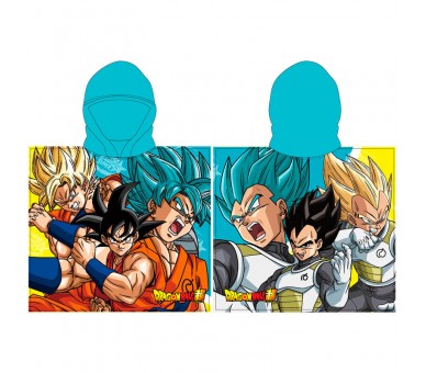 Poncho toalla Dragon Ball Z microfibra